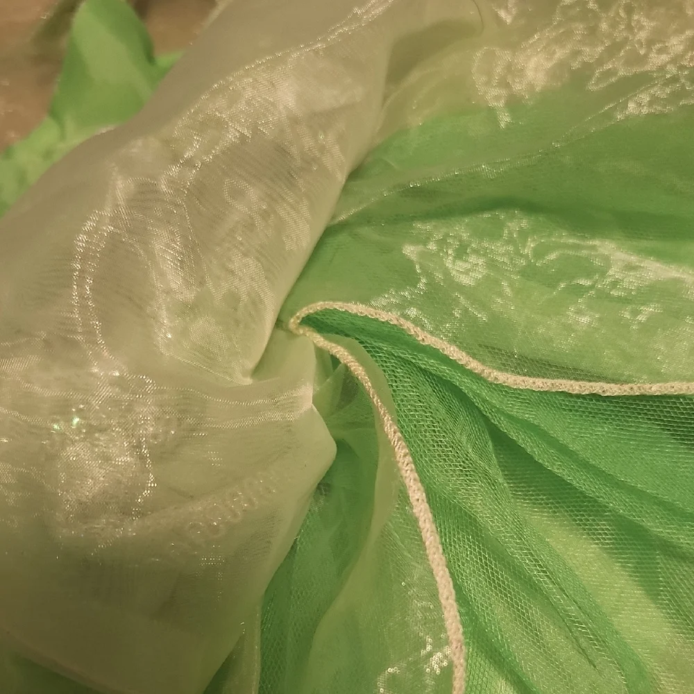 Disney Tinker Bell Green Costume for Kids - Picture 6 of 6